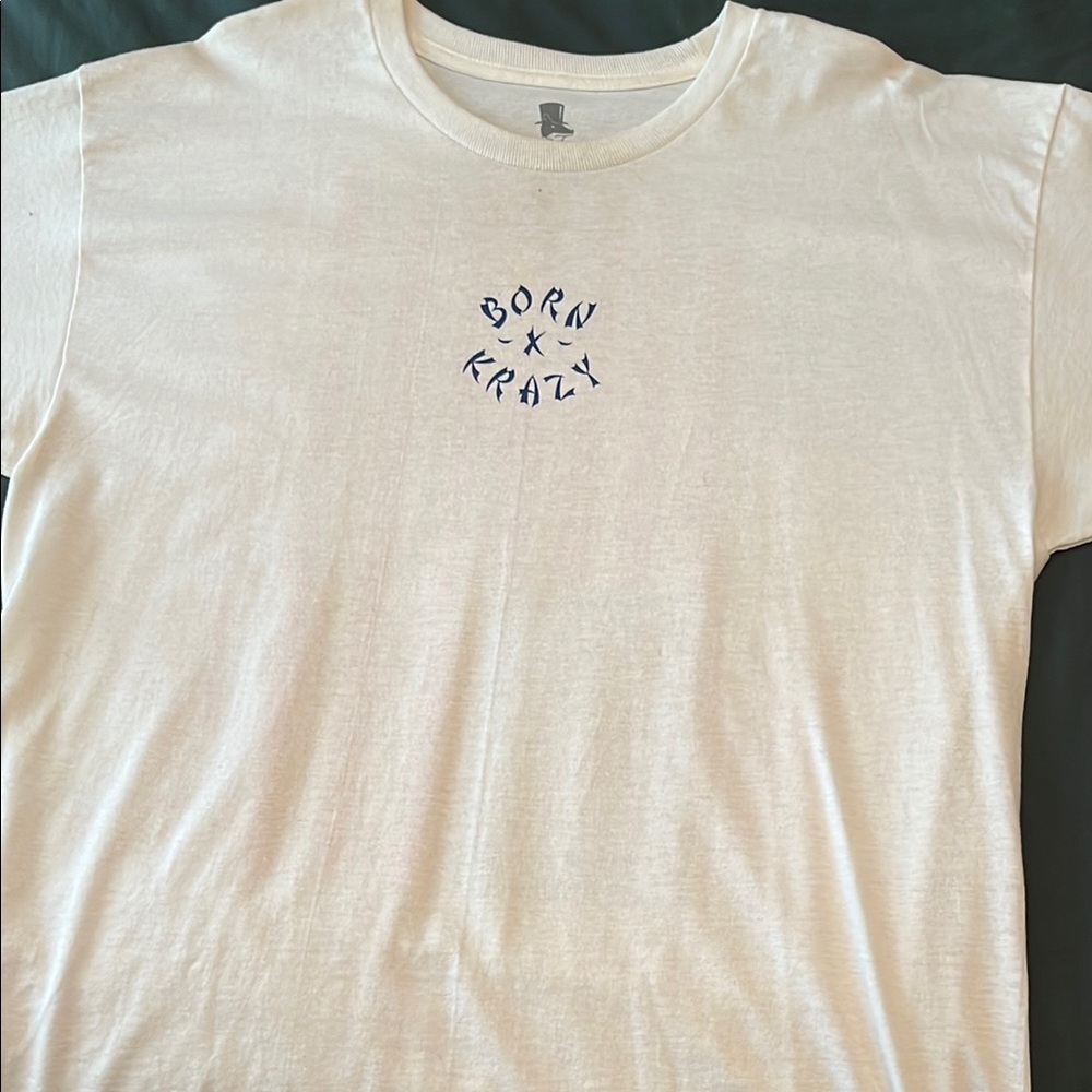 Born x Krazy White T-Shirt
